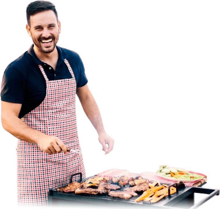 Carnes da PR Comércio no preparo