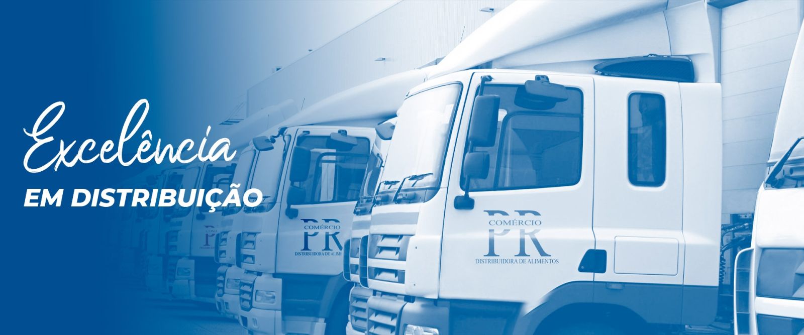 Frota de caminhões frigoríficos da PR Comércio